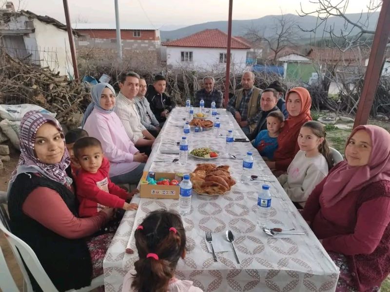 KAYMAKAMIMIZ İFTARDA SABRİYE KİRLİ'NİN AİLESİYLE BİR ARAYA GELDİ