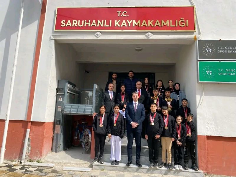 ÖZEL SPORCULARIMIZDAN KAYMAKAMIMIZA ZİYARET