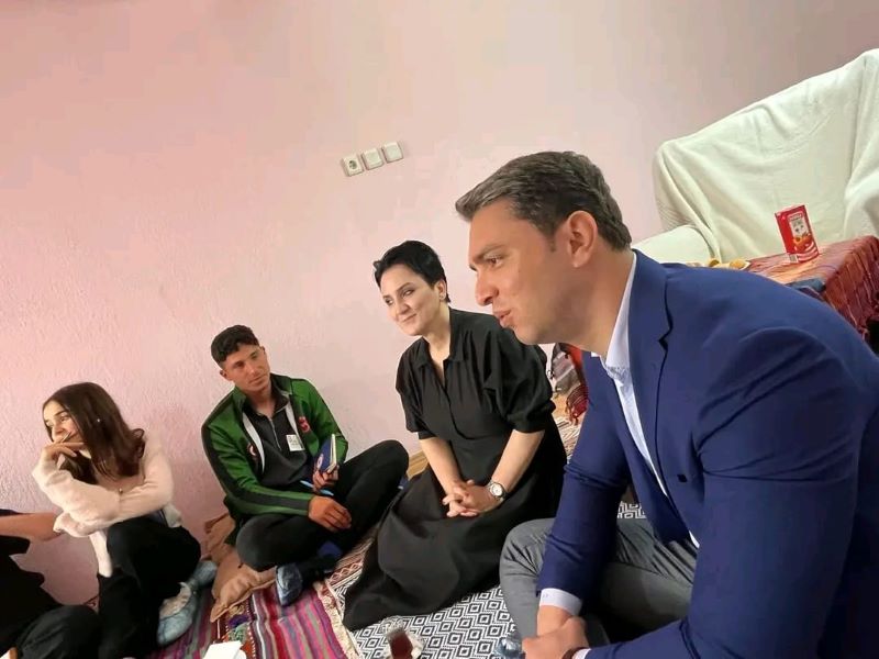 SARUHANLI UÇ BEYİ YAZARLIK ATÖLYESİNE ZİYARET