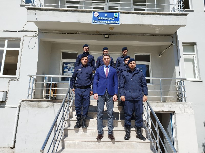 KAYMAKAMIMIZ MURAT ACAR'IN DİLEK JANDARMA KARAKOL KOMUTANLIĞINA ZİYARETİ